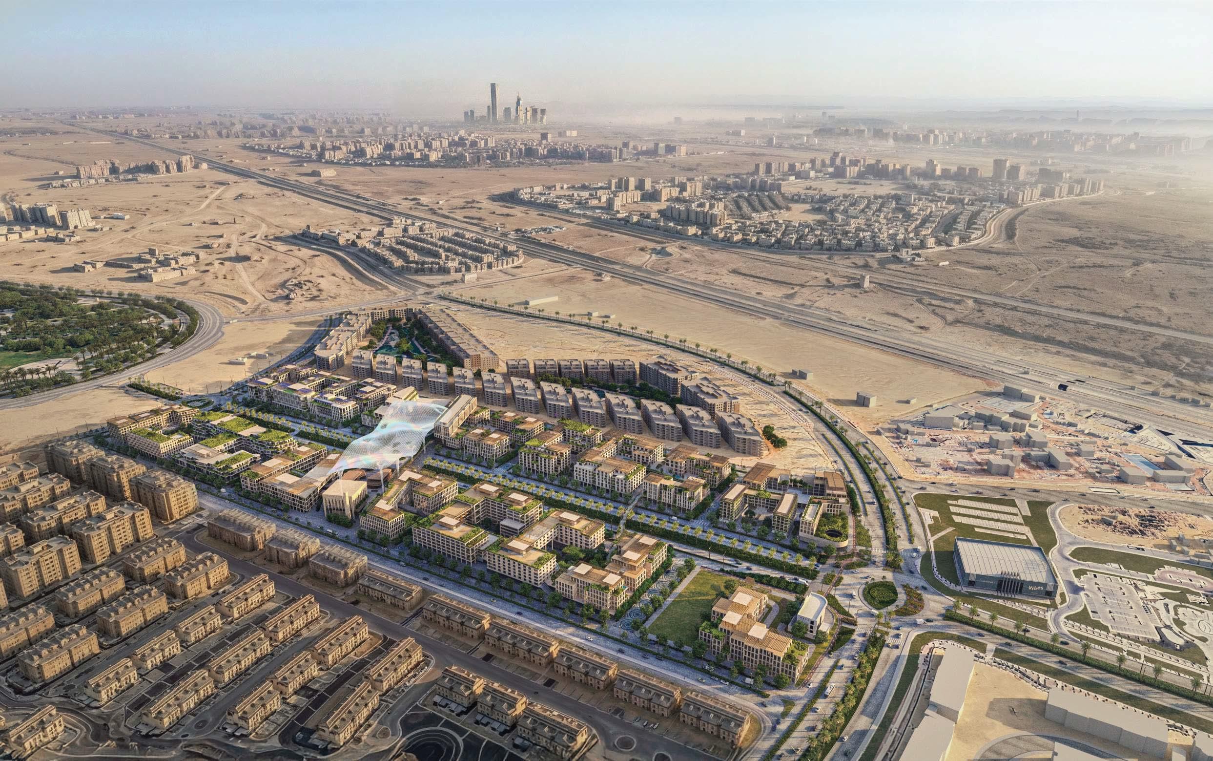 Sumou Boulevard — mixed-use district, New Cairo