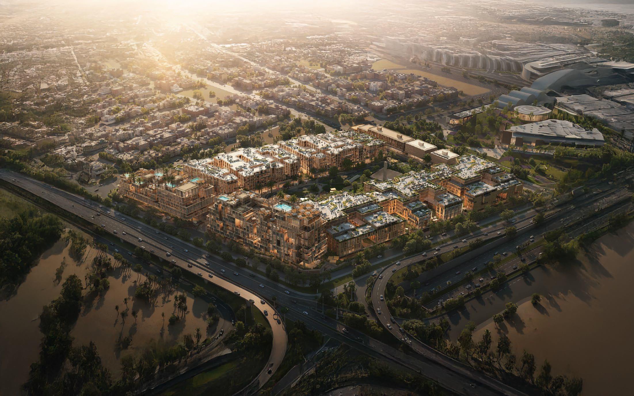 Sumou Park — mixed-use quarter, Riyadh